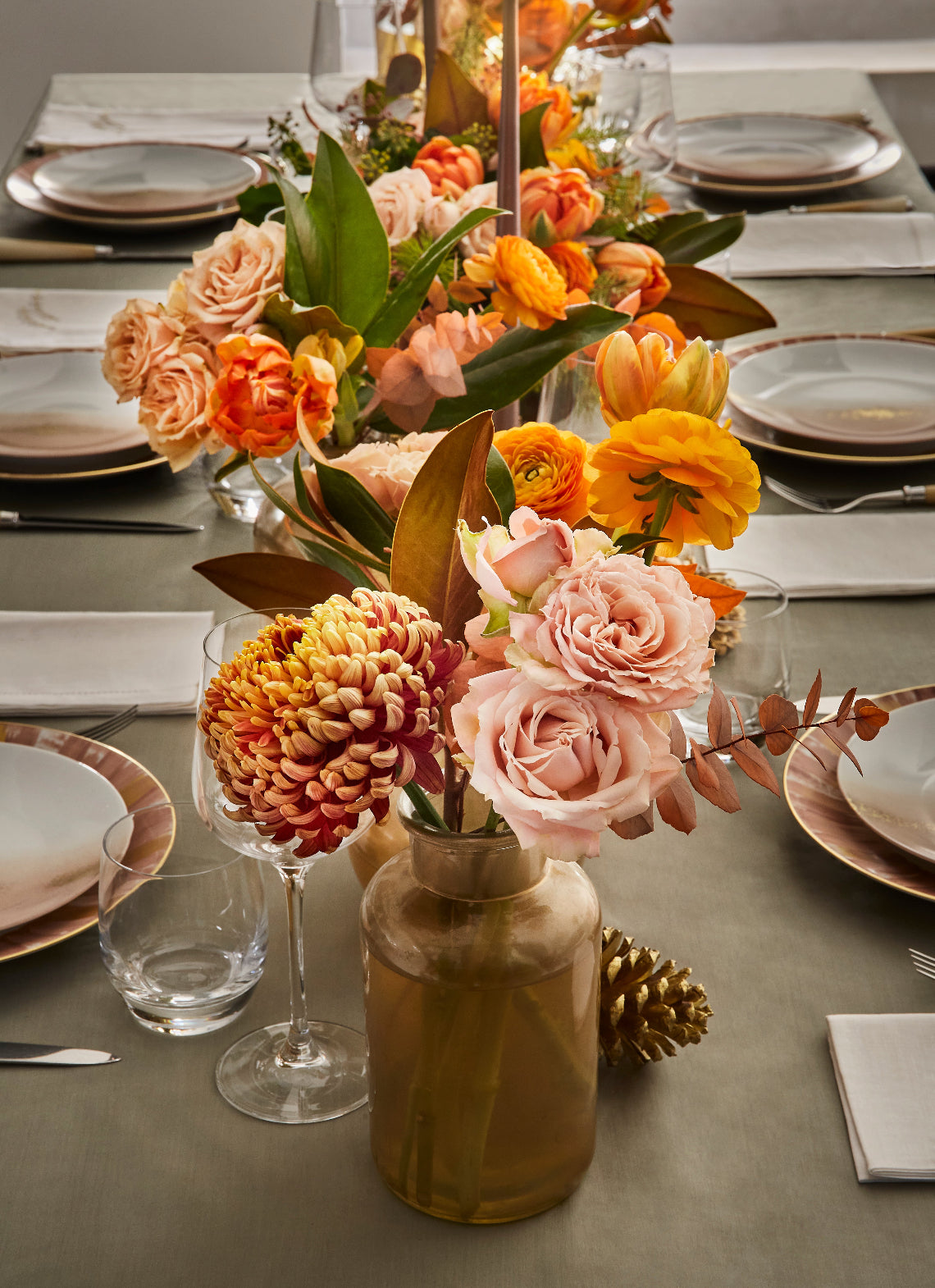 Gingerbread Table Runner Set