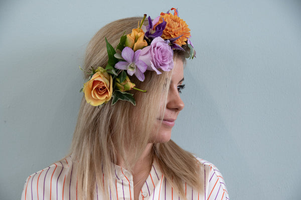 HOW TO MAKE A FLOWER CROWN - INSPIRED BY MIDSUMMER