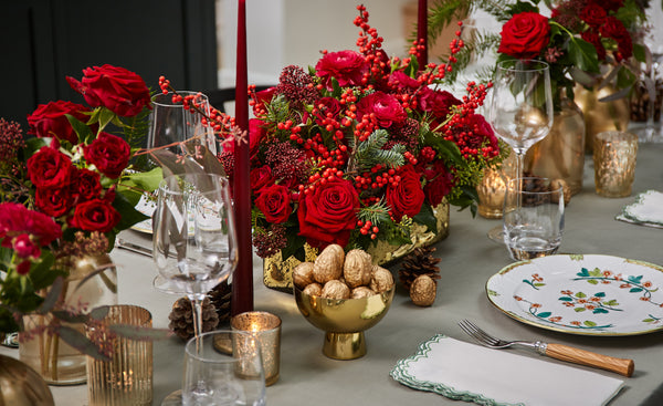 HOW TO DRESS A FESTIVE TABLE