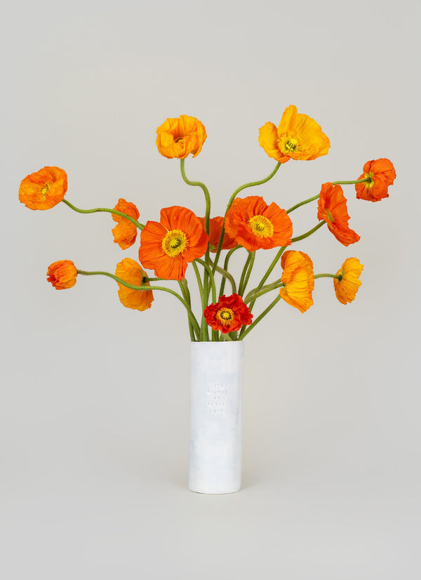 Martha Freud Vase - Icelandic Poppies