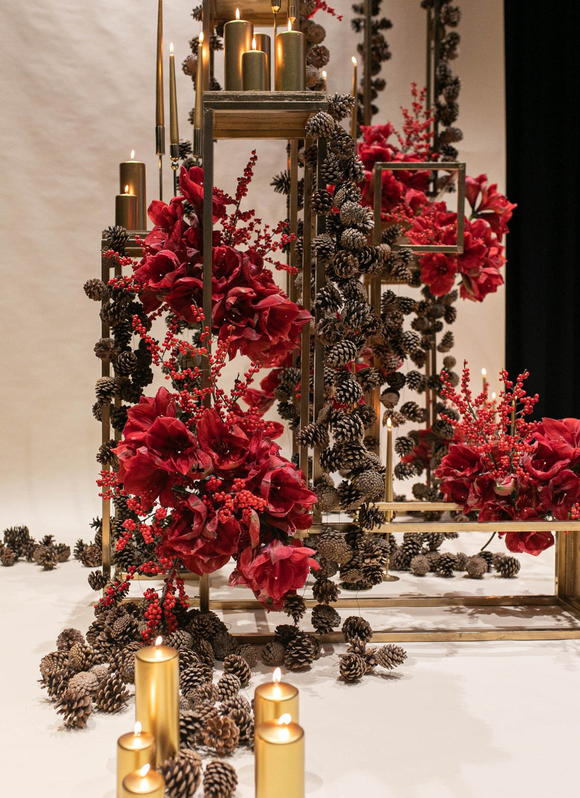 3 Day Festive Installations Course McQueens Flower School McQueens