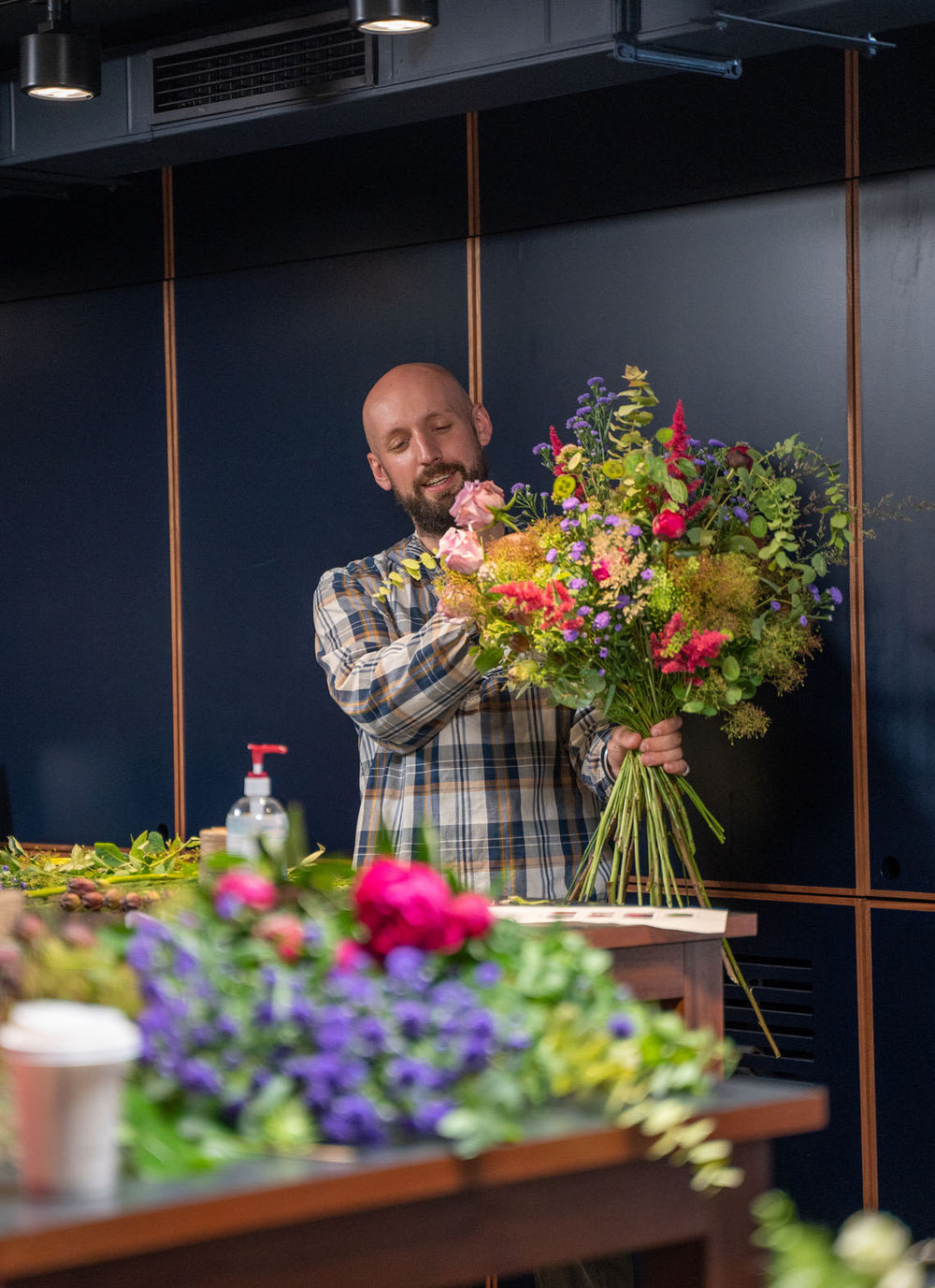 Beginner Floristry Course & Flower Arranging London | McQueens Flower ...